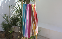 FOUTA 2 PERSONNES - Rayures multicolores