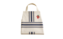 TABLIER "BLANC ET BLEU" - Piments