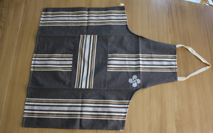 TABLIER "GRIS" - Croix basque