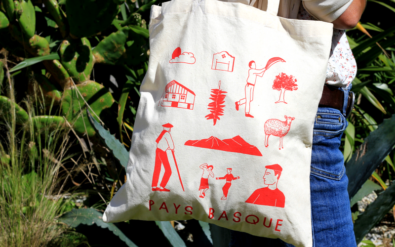 TOTE BAG - Pays Basque Rouge