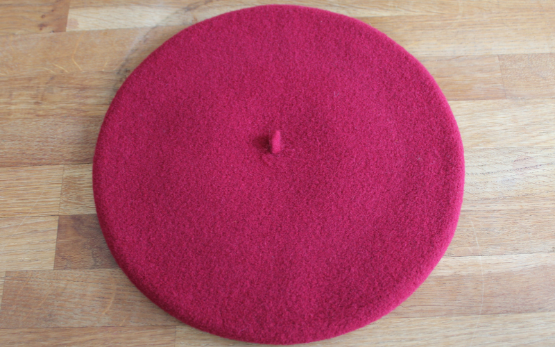 Béret mixte - Maison Laulhère - Fuchsia