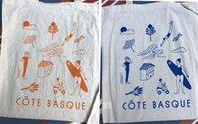 TOTE BAG - Côte Basque Bleu