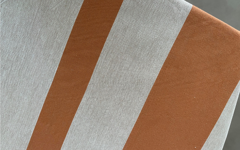 NAPPE Natura - rayures terracotta